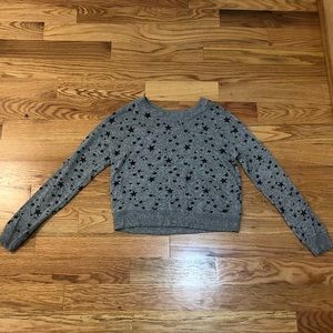 Hollister Grey Star Sweater